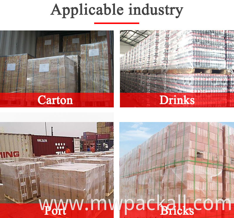 Customized according to customer requirements automatic online Pallet Stretch Wrapper